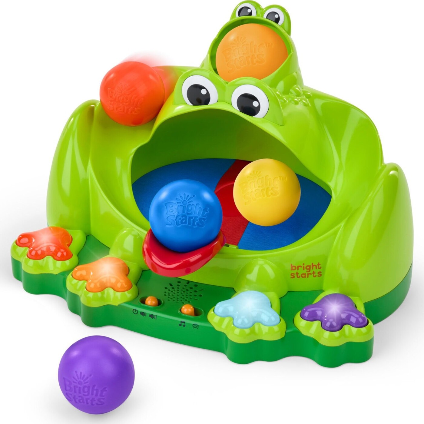 Bright Starts - Poppin' Ball Frog Boldspil - (bs-17159)
