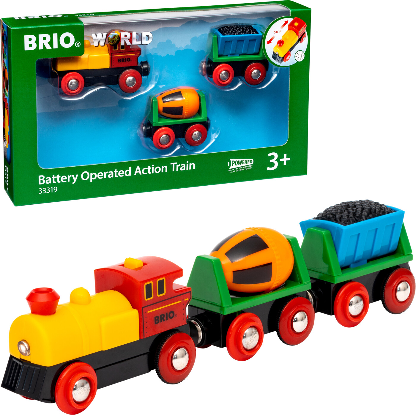 Billede af Brio - Batteridrevet Aktivitetstog - 33319