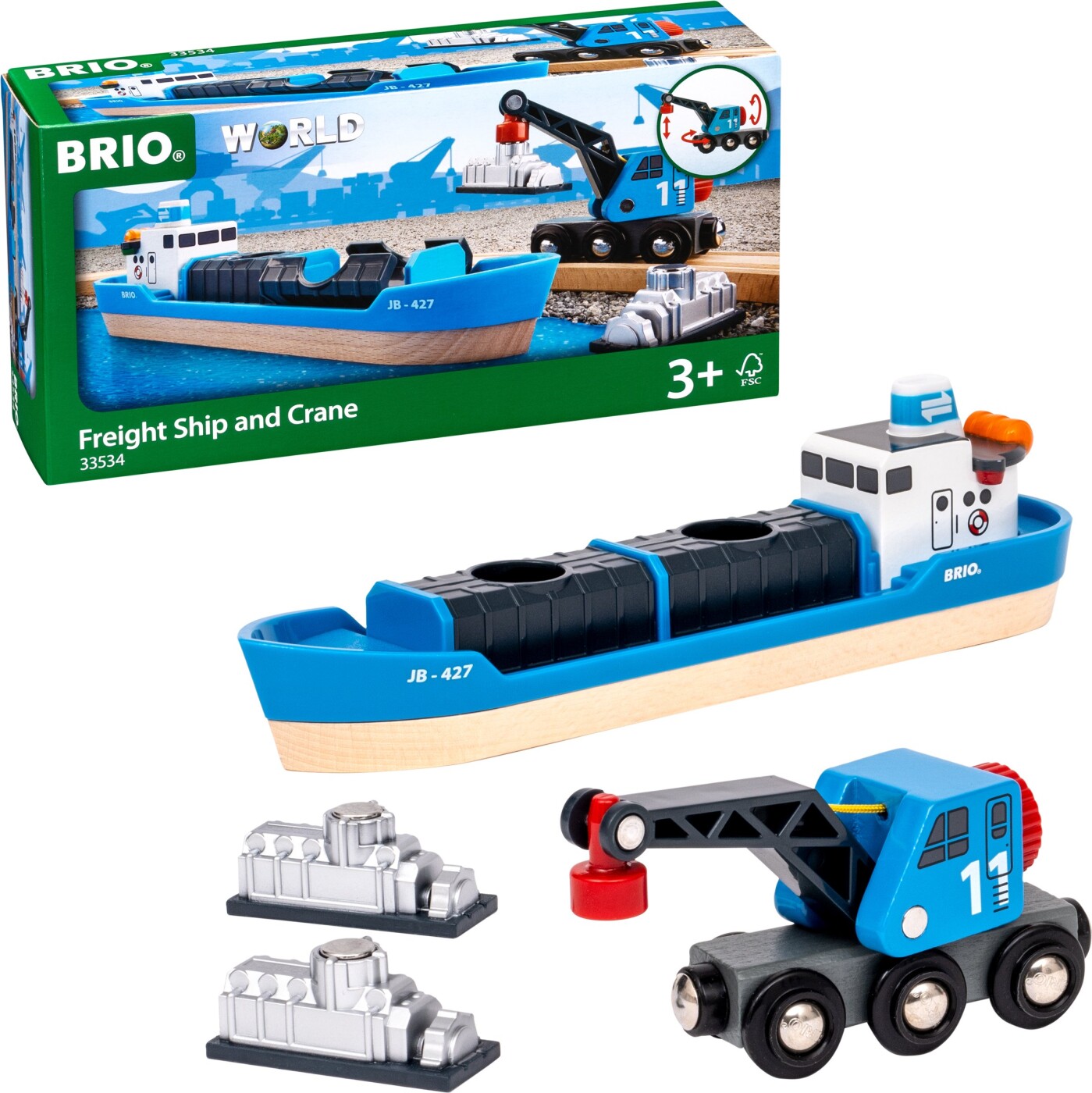 Brio - Containerskib - 33534