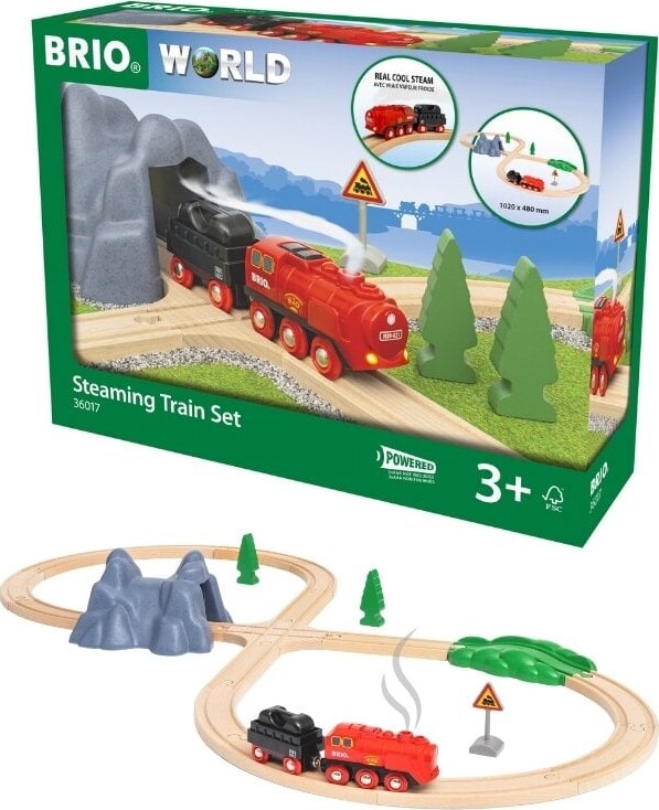 Brio World - Damptog Sæt - 36017