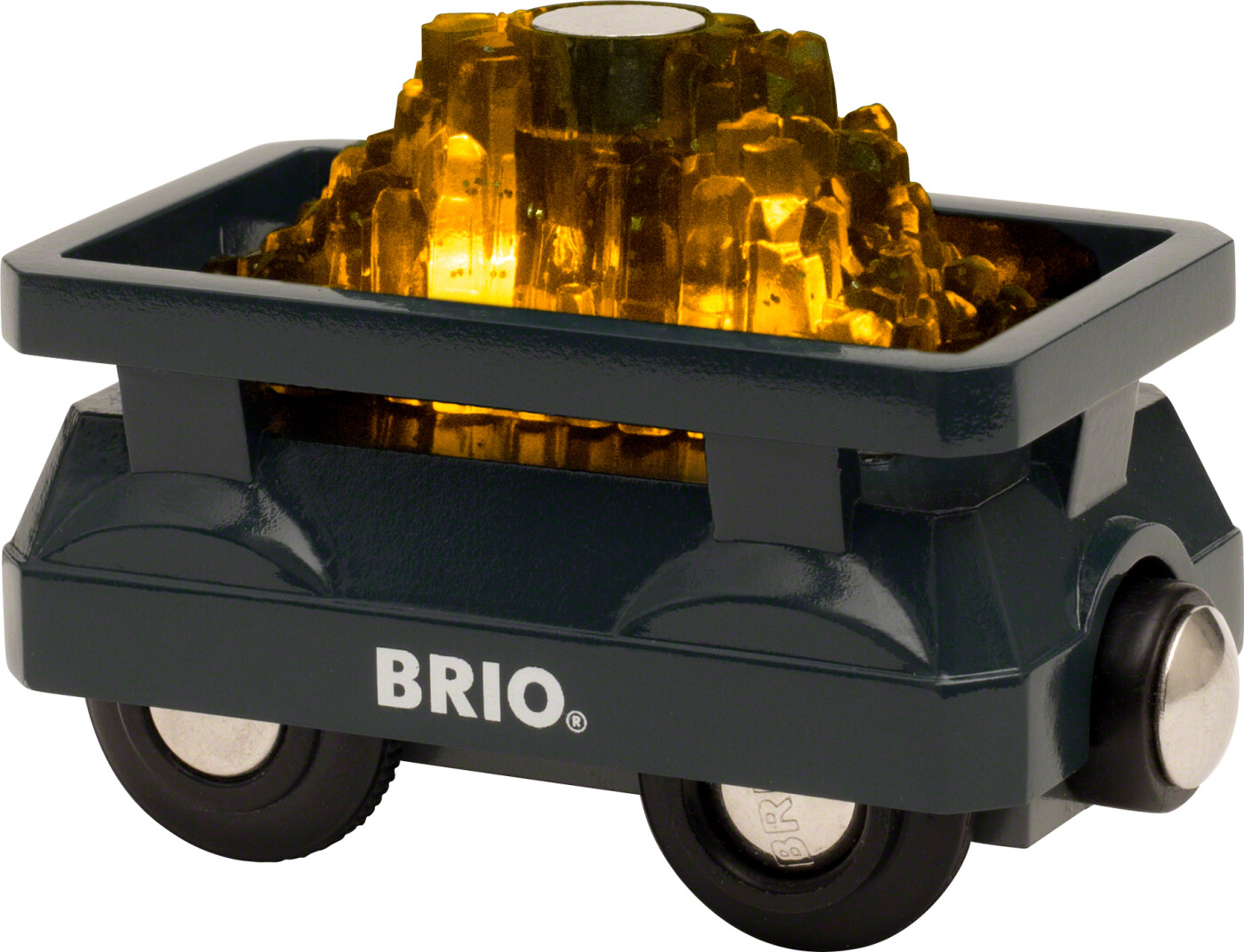 Billede af Brio - Guld Togvogn Med Lys - 33896