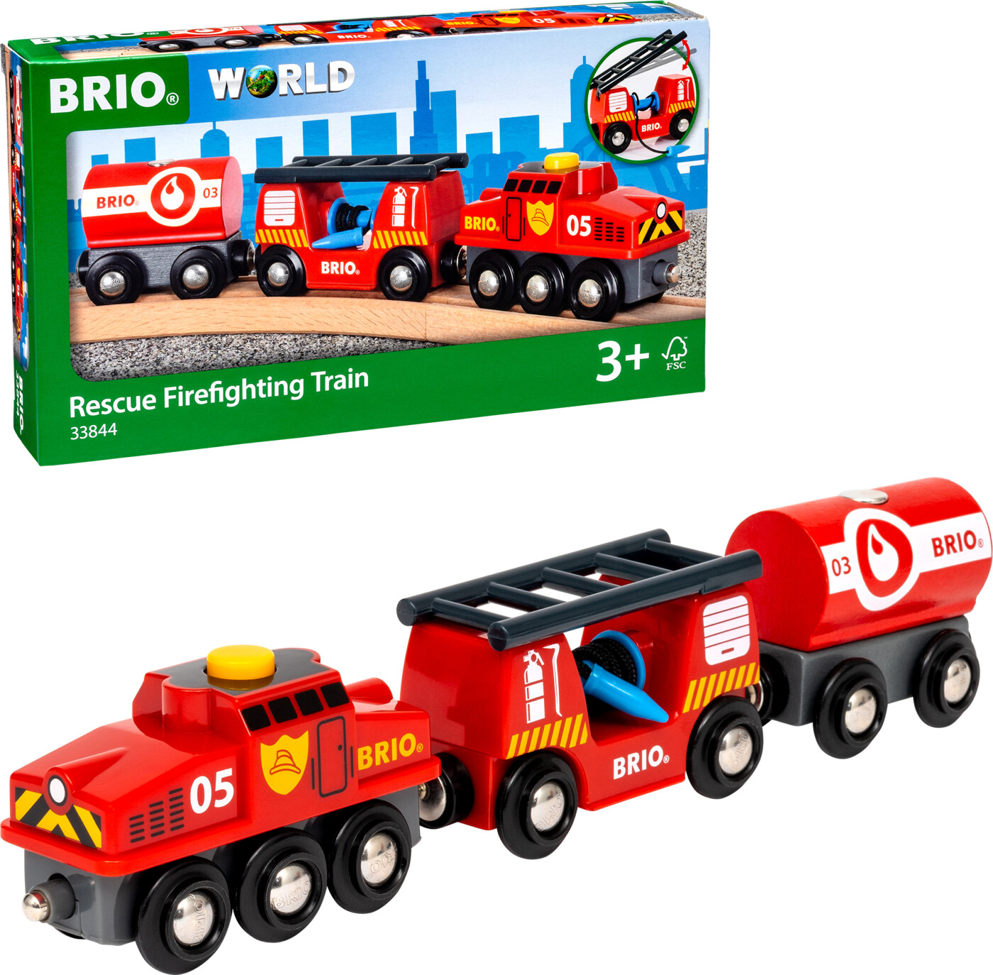 Billede af Brio - Redningstog - 33844