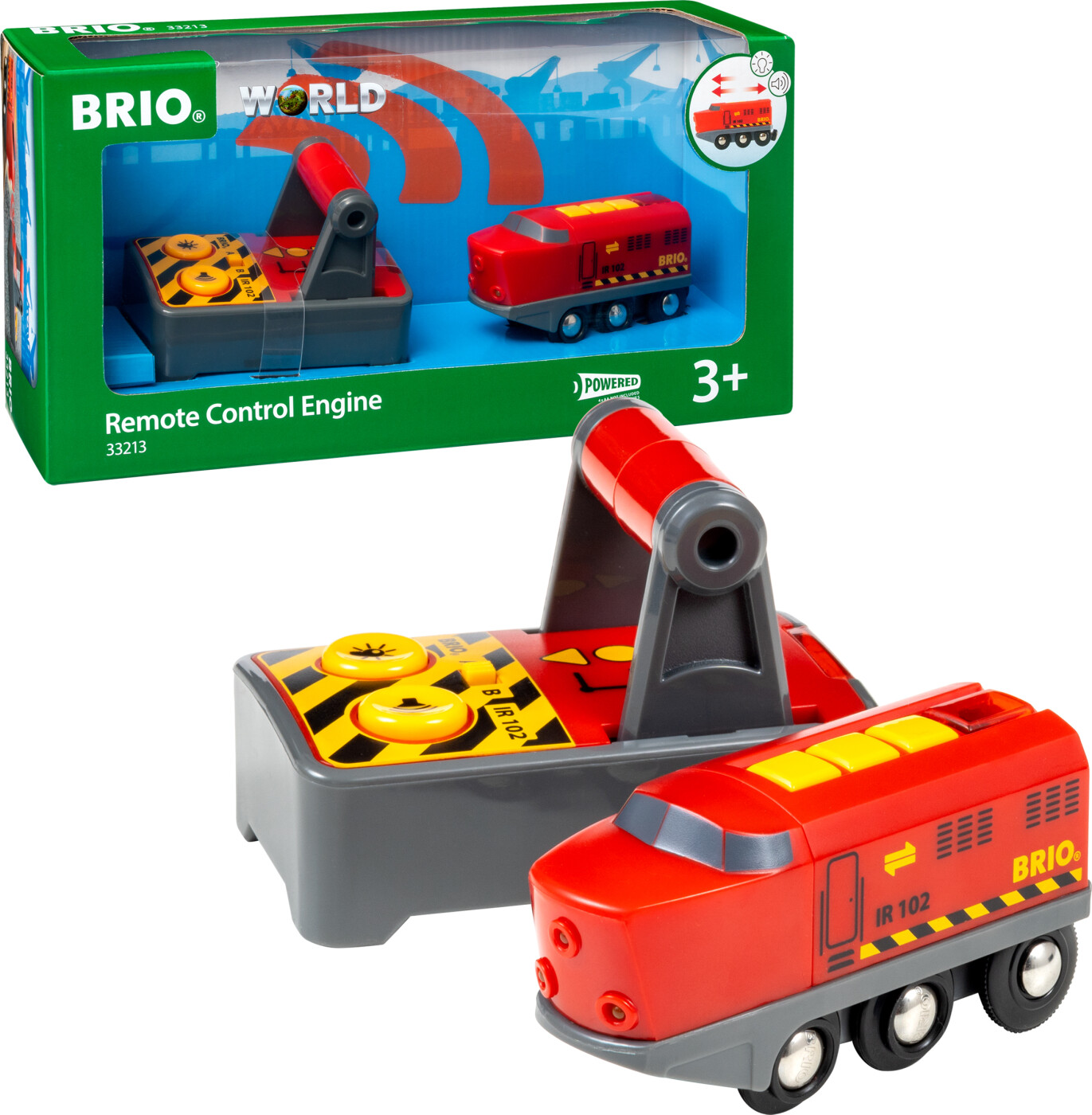 Brio - Fjernstyret Lokomotiv - 33213