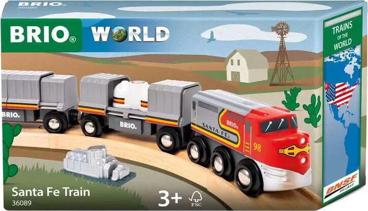 Brio - Santa Fe Tog (trains Of The World) - (36089)