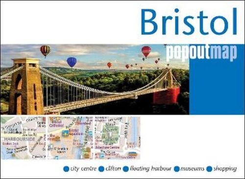 Bristol Popout Maps - Popout Map - English Book