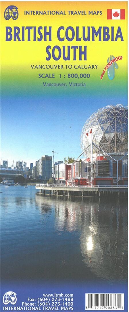 British Columbia South: Calgary To Vancouver - Itmb - English Book