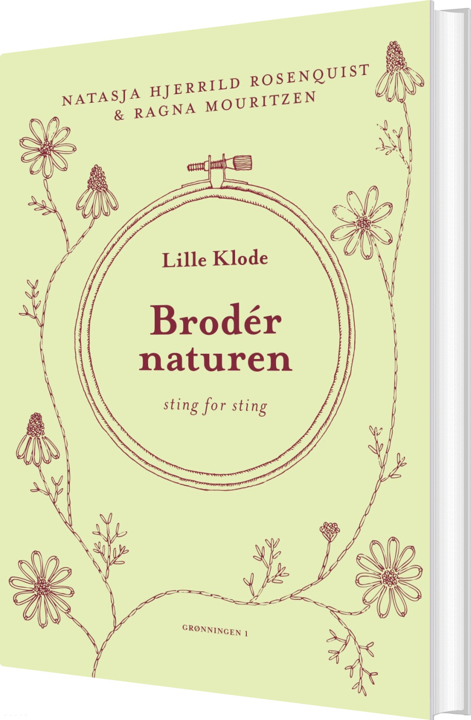 Brodér Naturen - Natasja Hjerrild Rosenquist - Bog