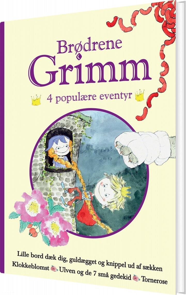 Billede af Brødrene Grimm - 4 Populære Eventyr Iii - Brødrene Grimm - Bog