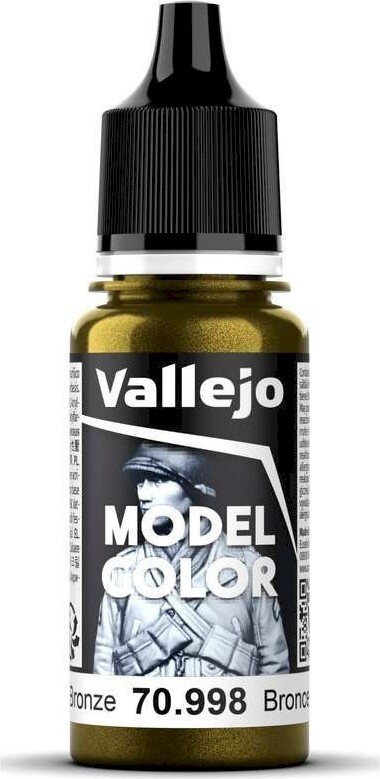 Vallejo - Model Color - Bronze Metallic - 17-18 Ml - 70998