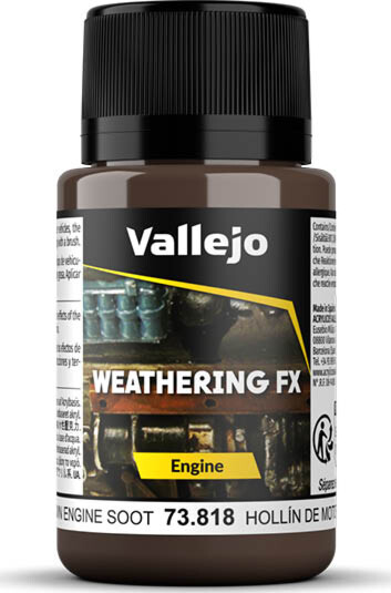 Vallejo - Engine Effects - Brown Soot 40 Ml