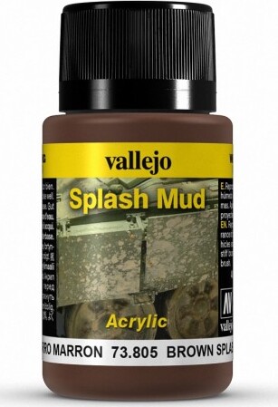 Vallejo - Splash Mud Acrylic - Brown 40 Ml