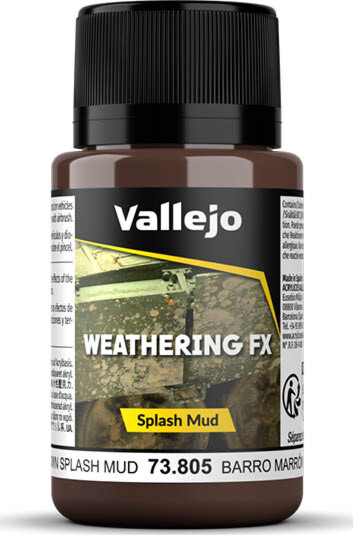 Vallejo - Splash Mud Acrylic - Brown 40 Ml