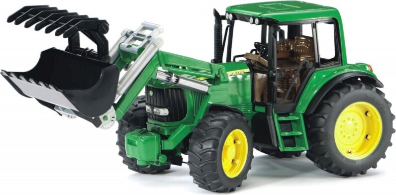Bruder - John Deere 6920 Legetøjstraktor Med Frontlæsser - Br2052