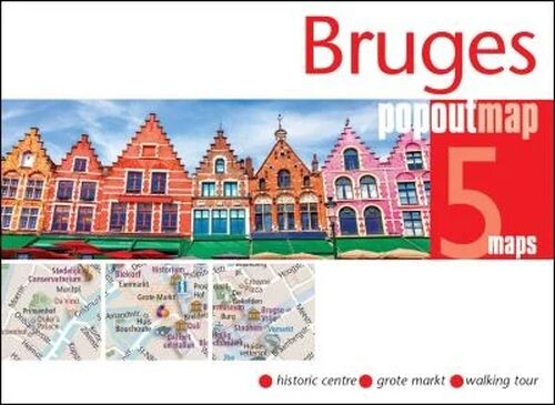 Bruges Popout Map - Popout Map - English Book
