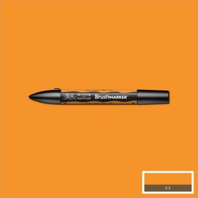 Winsor & Newton - Brush Marker Tusch - Rav Orange