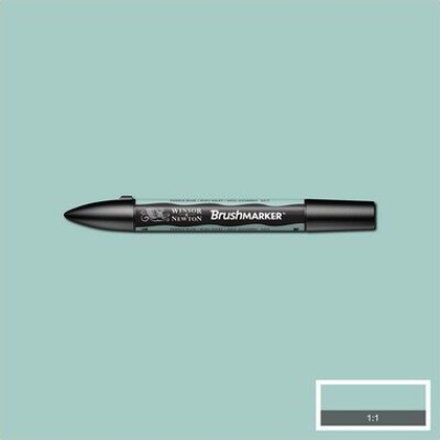 Winsor & Newton - Brush Marker Tusch - Rullesten Blå