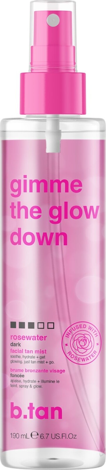 B.tan - Gimme The Glow Down Facial Tan Mist 190ml