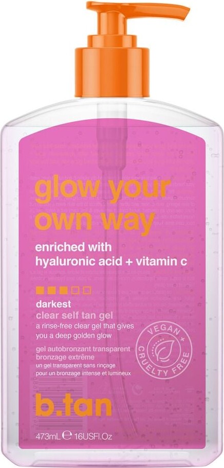 B.tan - Glow Your Own Way Self Tan Gel - 473 Ml