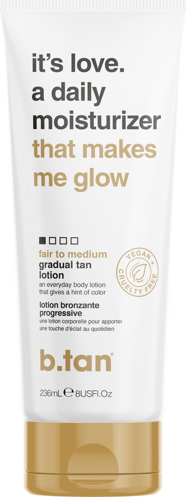 B.tan - It's Love A Daily Moisturizer Gradual Tan Lotion 236 Ml