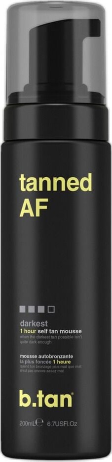 B.tan - Tanned Af Self Tan Mousse - 200 Ml