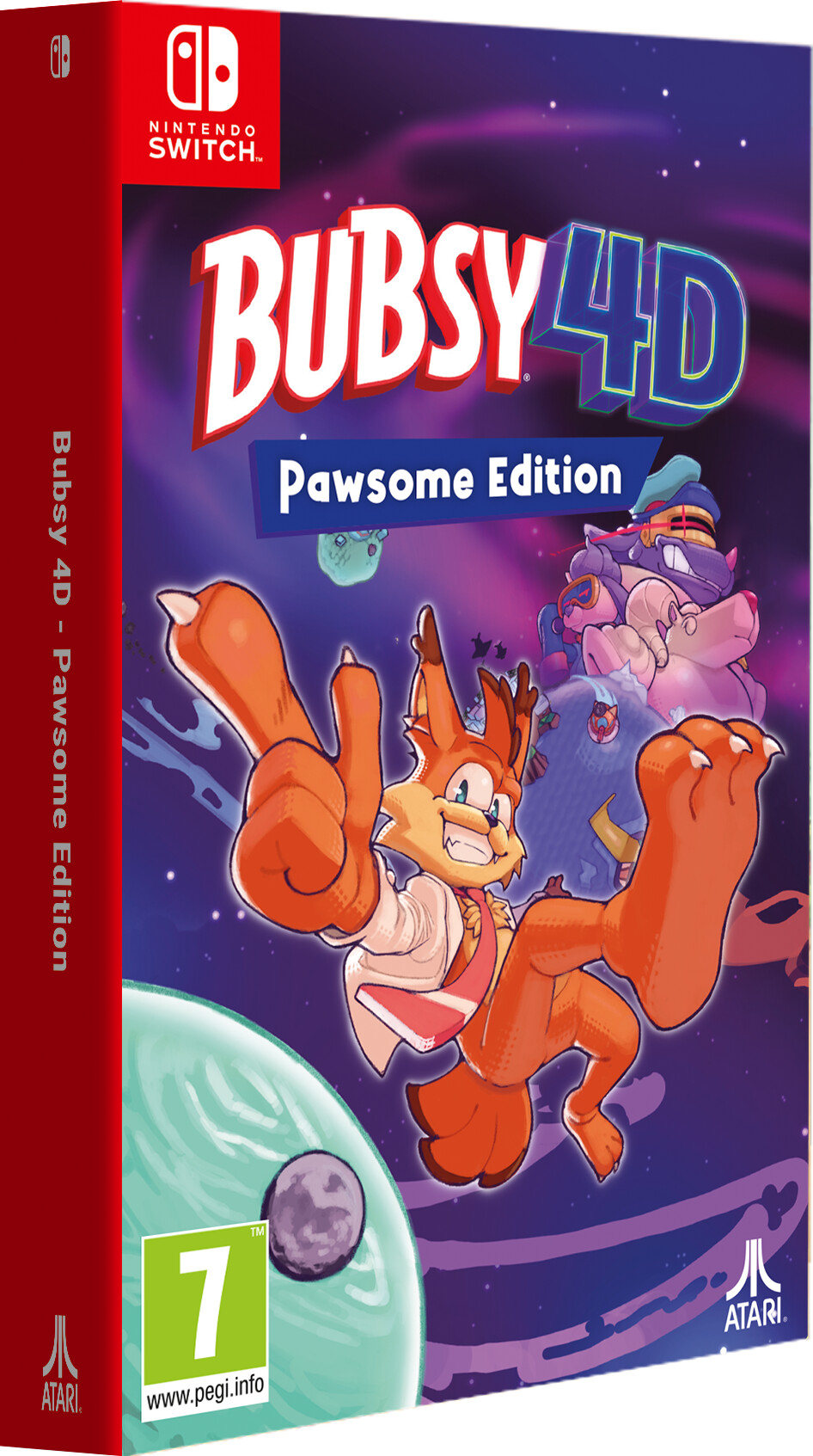 Bubsy 4D (Pawsome Edition) - Nintendo Switch - Platform