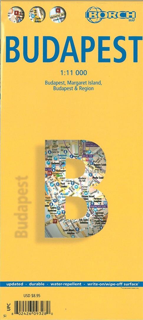Budapest - Borch Maps - English book
