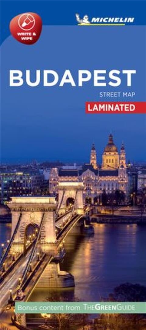 Billede af Budapest Street Map Laminated - Diverse - English Book