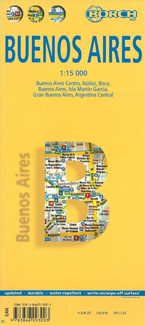 Buenos Aires - Borch Maps - English book