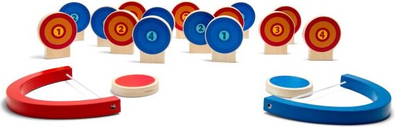 Buiten Speel - Gulv Kegle Bueskydning - Color Targets