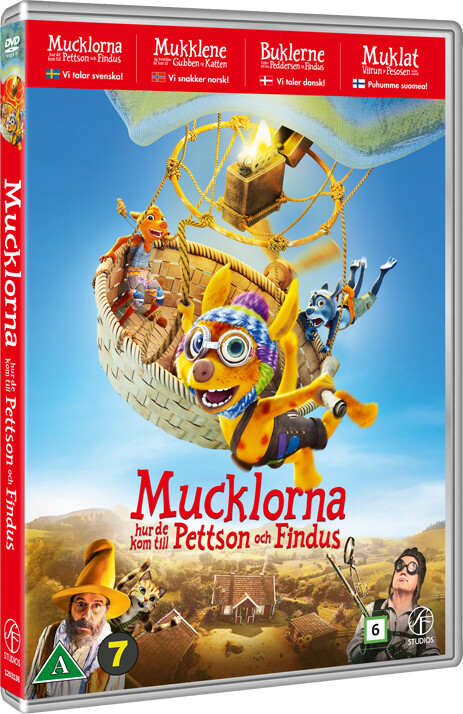 Buklerne Flytter Ind Hos Peddersen Og Findus - DVD - Film