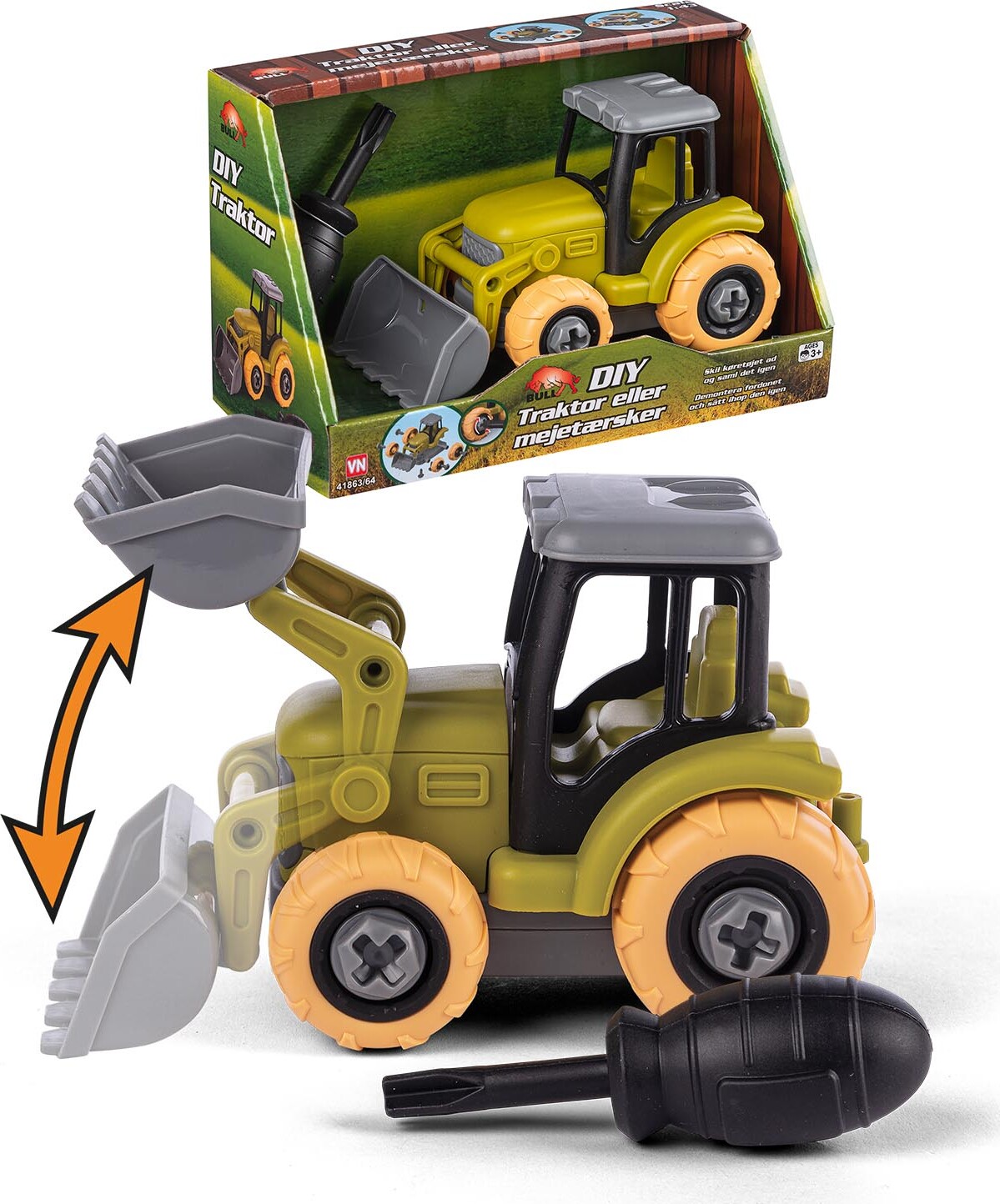 Bull - Take Apart Traktor