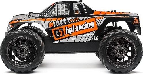 Bullet Mt Clear Body W/ Nitro/flux Decals - Hp115515 - Hpi Racing