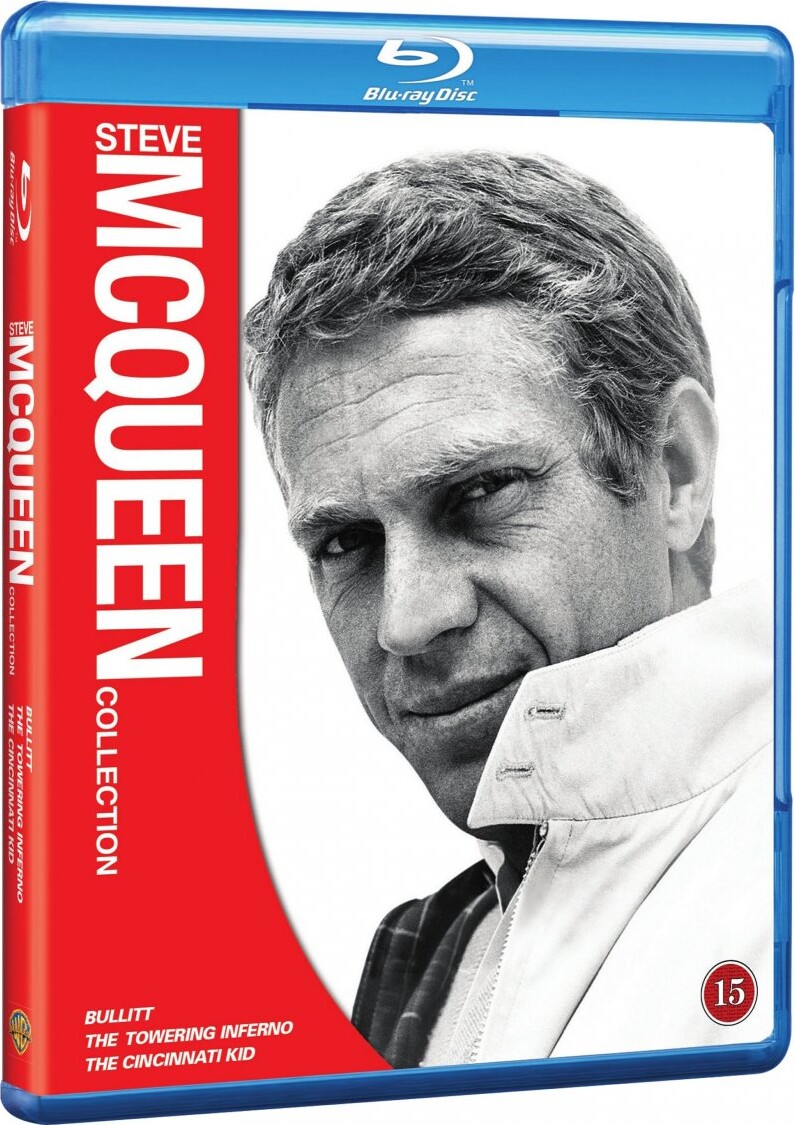 Bullitt // Det Tårnhøje Helvede // Cincinnati Kid - Blu-Ray