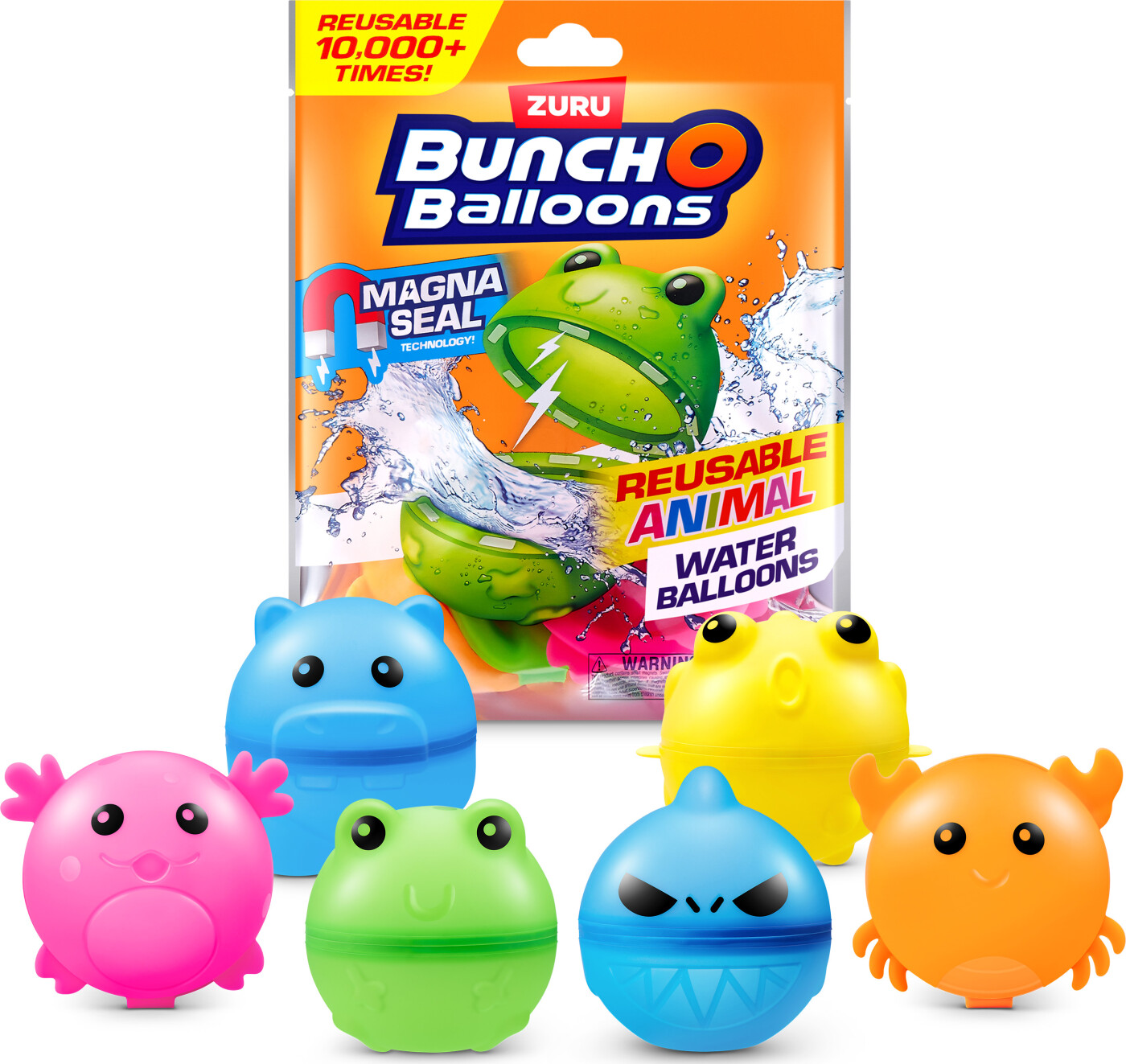 Zuru - Bunch O Balloons - Vandballoner - Dyr - 6 Stk.