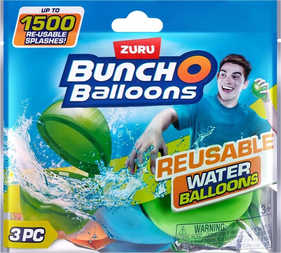 Bunch O Balloons - Genanvendelige Vandballoner - 3 Stk