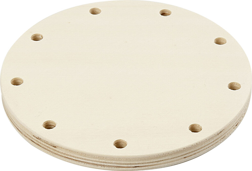 Bund Til Kurvefletning - ø 12 Cm - Tykkelse 10 Mm - 1 Stk. billede