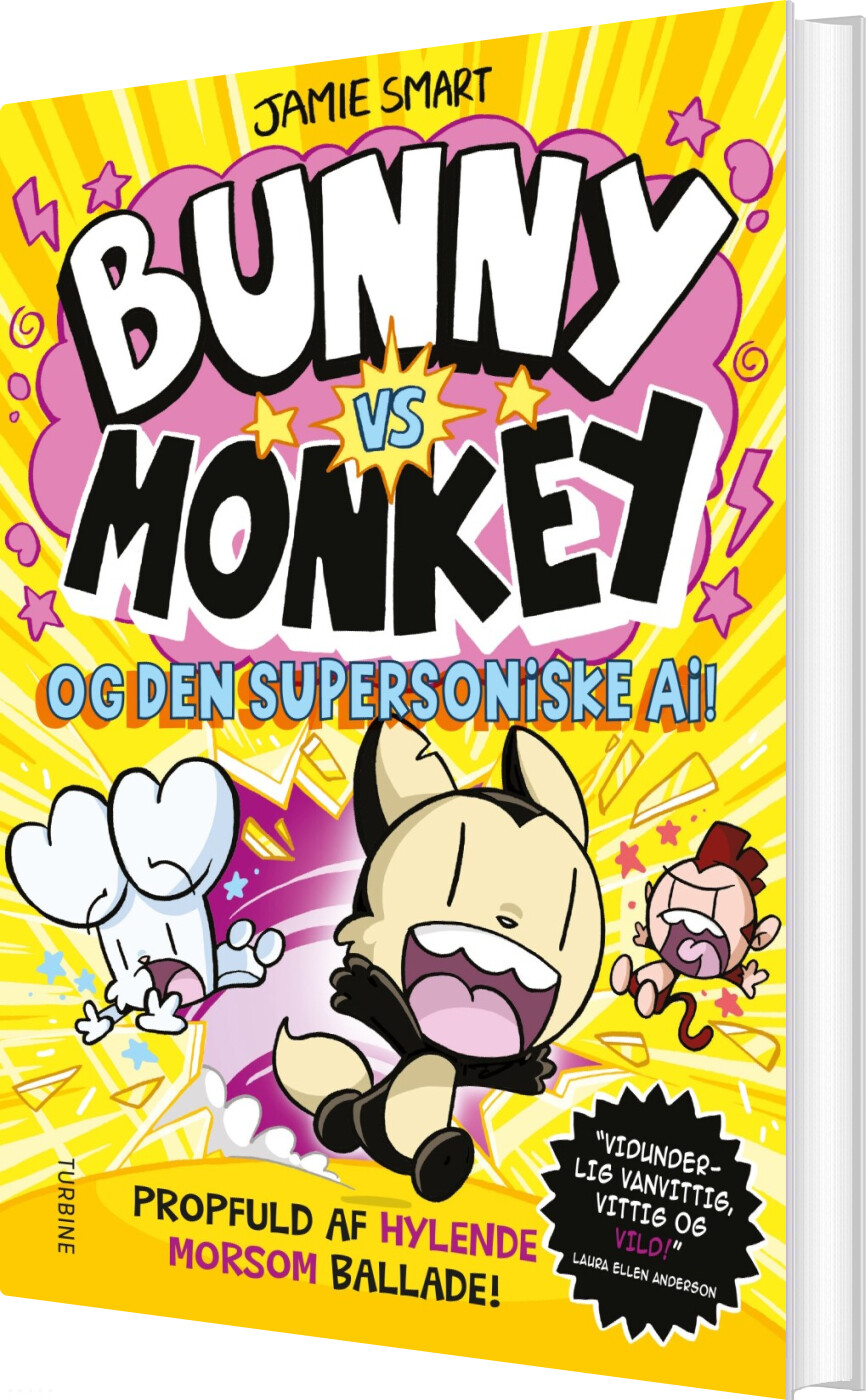 Bunny Vs Monkey Og Den Supersoniske Ai! - Jamie Smart - Bog