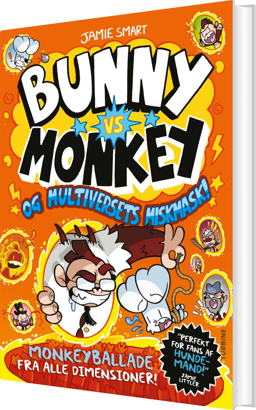 Bunny Vs Monkey Og Multiversets Miskmask! - Jamie Smart - Bog