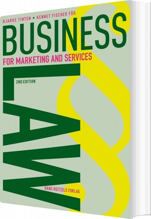 Billede af Business Law - For Marketing And Services - Kennet Fischer Föh - Bog