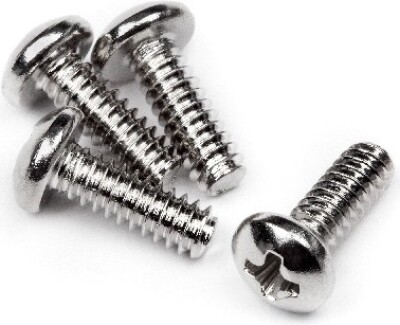 Button Head Screw 4-40x8mm (4pcs) - Hp111336 - Hpi Racing