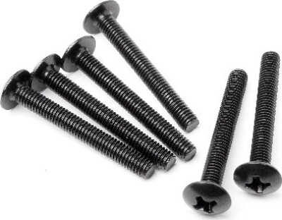 Billede af Button Head Screw M3x24 (6pcs) - Mv25043 - Maverick Rc