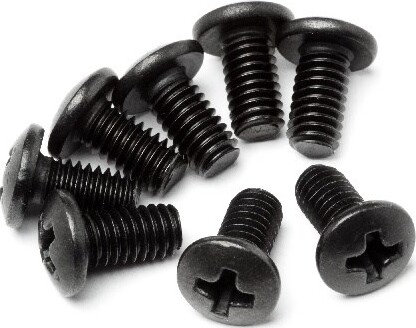 Button Head Screw M4x8 (8pcs) - Mv25038 - Maverick Rc