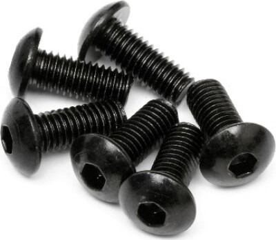 Button Head Screw M5x12mm (hex Socket/6pcs) - Hp94754 - Hpi Racing