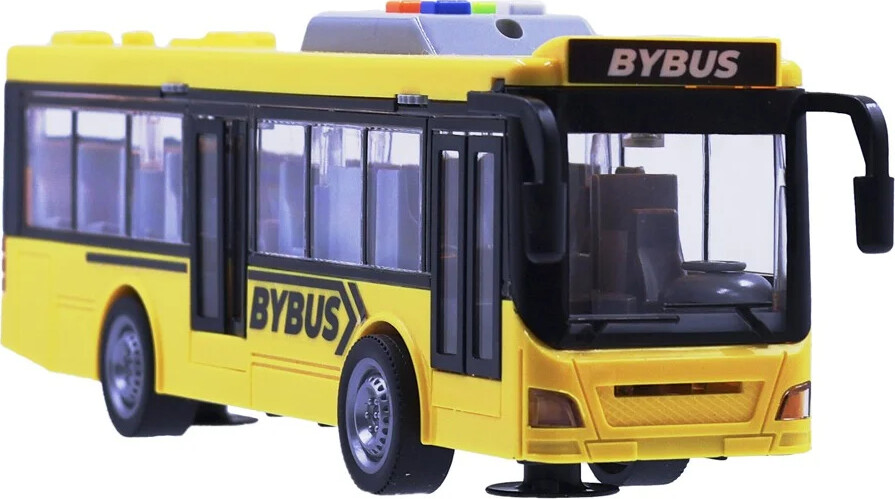 Se Legetøjsbus Med Lyd Og Lys - Bybus - 28,5 Cm hos Gucca.dk