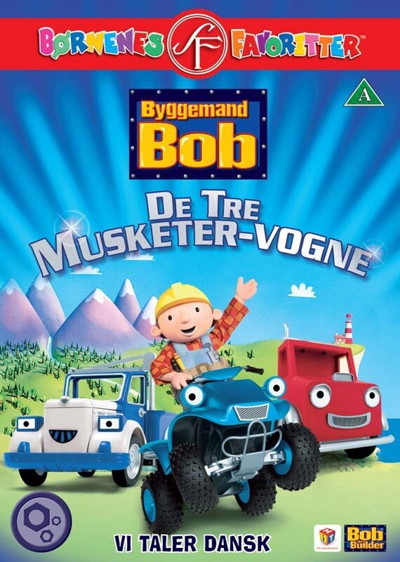 Byggemand Bob - De Tre Musketer Vogne - DVD - Film