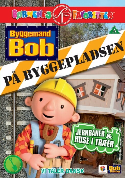 Byggemand Bob På Byggepladsen 4 - Jernbaner Og Huse I Træer - DVD - Film