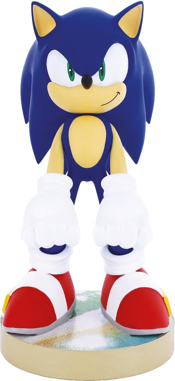 Exquisite Gaming Cable Guys Sonic the Hedgehog Modern Sonic - Skrivebordsstander for spilcontroller, mobiltelefon, fjernstyring