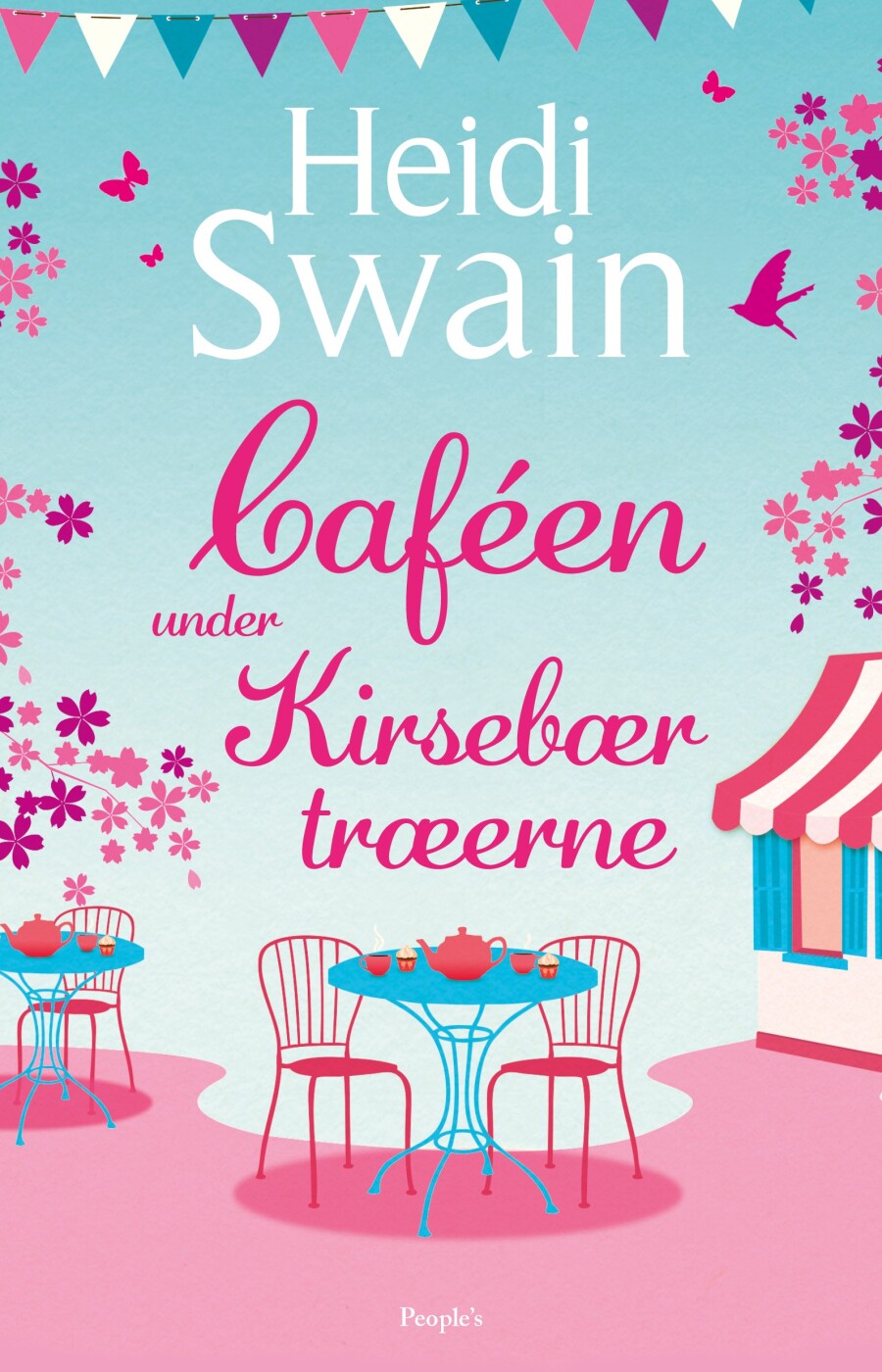 Caféen Under Kirsebærtræerne - Heidi Swain - Bog