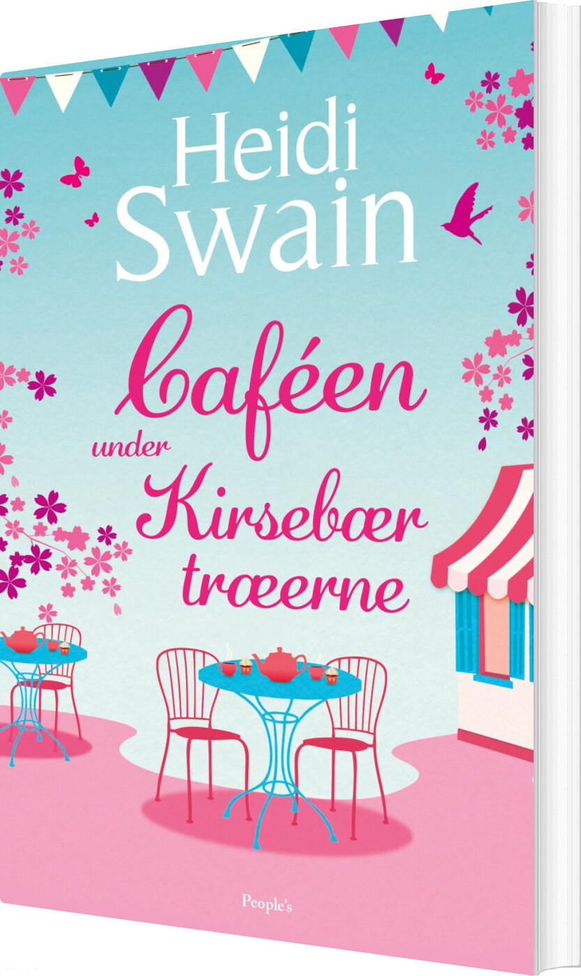 Caféen Under Kirsebærtræerne - Heidi Swain - Bog