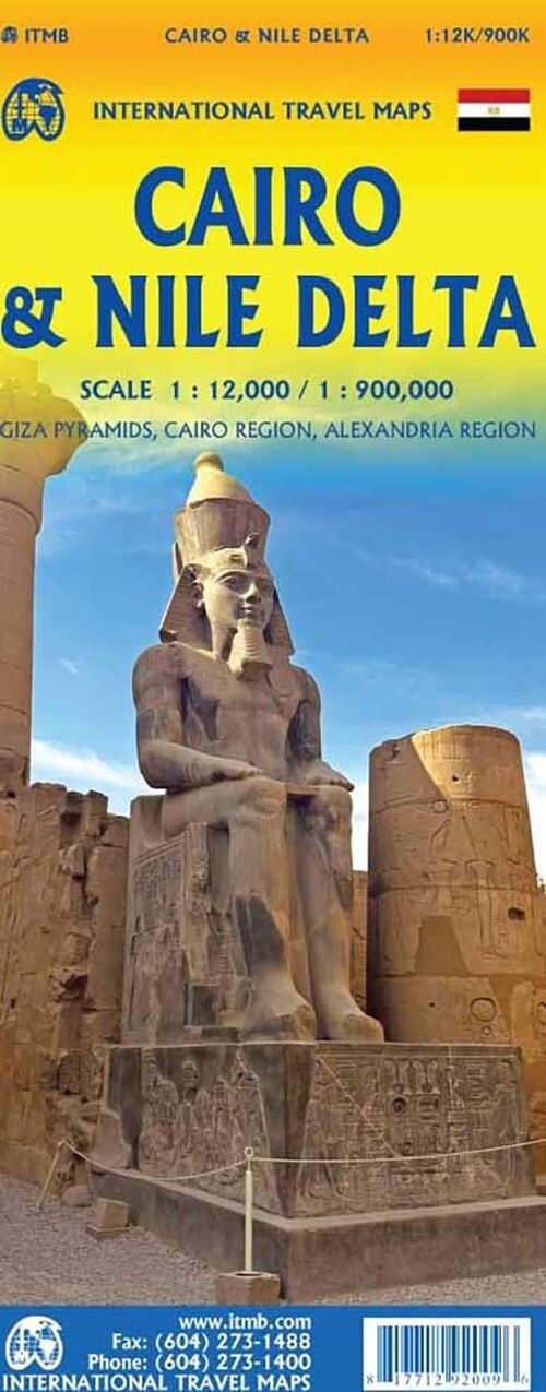 Cairo & Nile Delta, International Travel Maps - English book